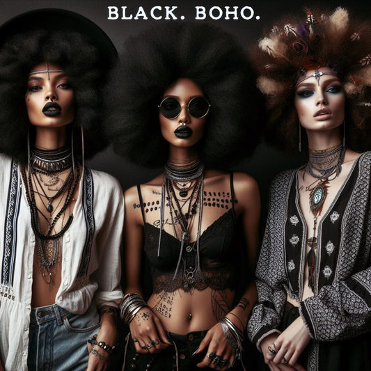 Embracing the Melanin Magic: A Journey of Black Bohemian Expression